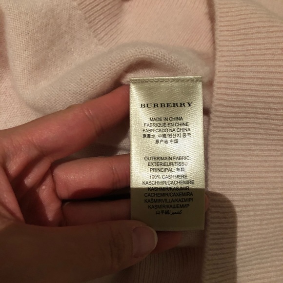 Burberry Brit 100% Cashmere women sweater - Picture 5 of 5